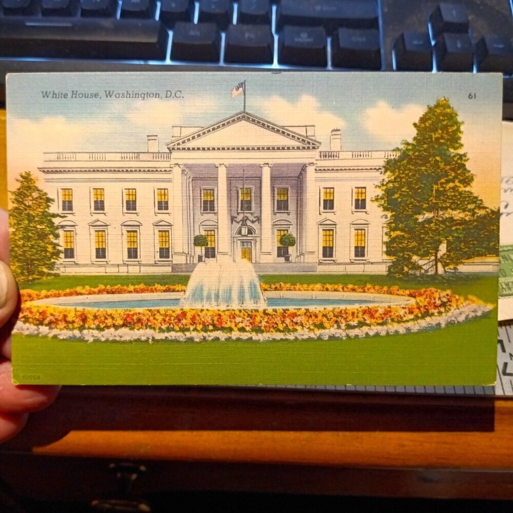 Vintage Postcard White House, Washington, D.C. 61